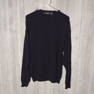Vtg Bachrach U.S.A. Woven Sweater